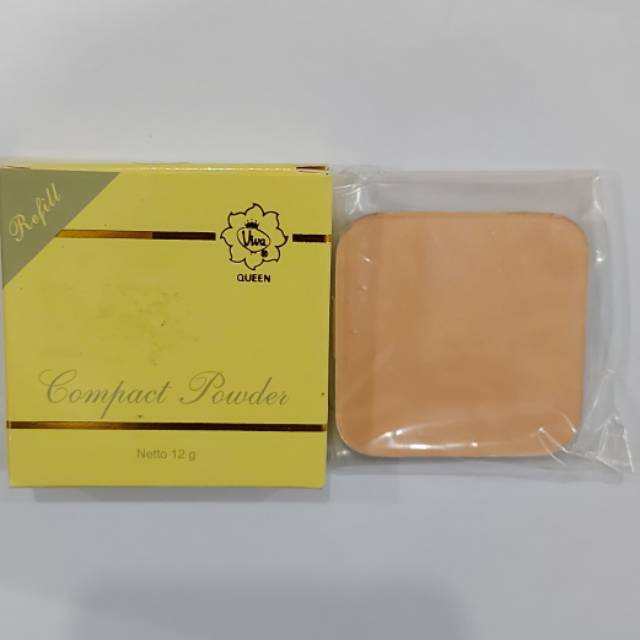 Viva Queen Refill Compact Powder / Isi Ulang Bedak Viva Queen Padat 12gr