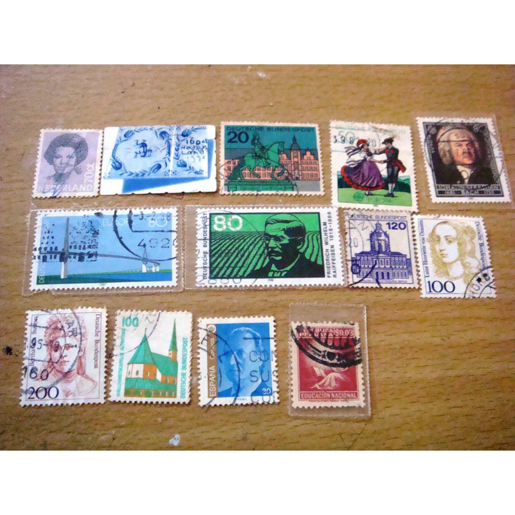 PERANGKO BELANDA MIXED STAMP