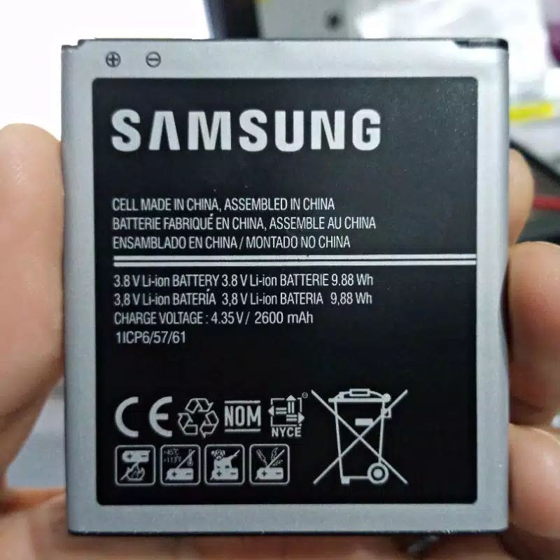 Batre samsung j5 original asli dari hp baru bukan original toko