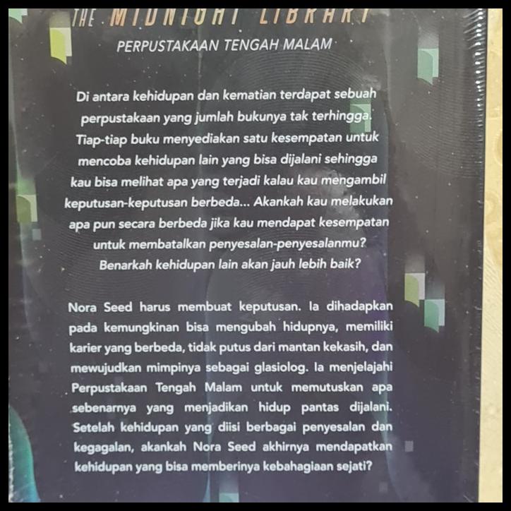 

TERBARUU!! Buku Perpustakaan Tengah Malam - Matt Haig - Original & Segel COD