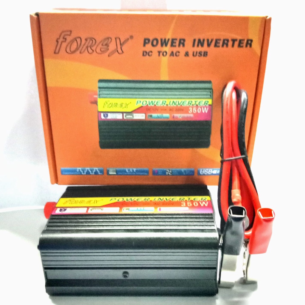 Inverter 12V DC to 220V AC 350 Watt  Forex