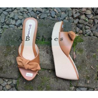 Promo Sandal Wedges Wanita Terbaru 2021  Sandal Wedges Wanita Termurah  Sandal Wanita Oringnal