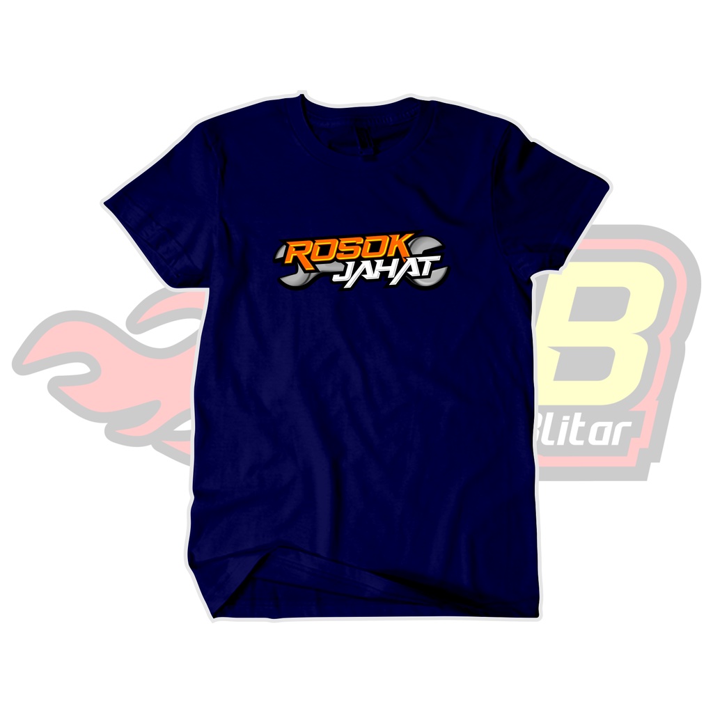 Kaos Rosok Jahat Katun Combed Distro