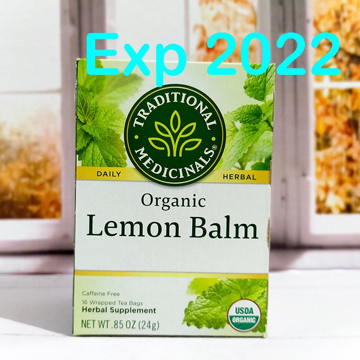

Traditional Medicinals Organic Lemon Balm , Caffeine Free isi 16