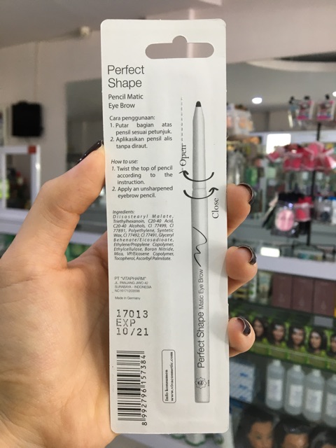 Viva Perfect Shape Pencil Matic Eyebrow Ash Brown