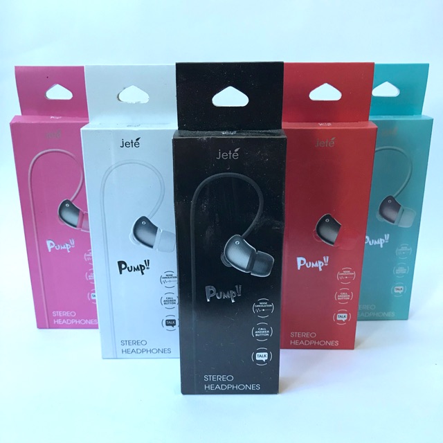 Pump Jete Earphone