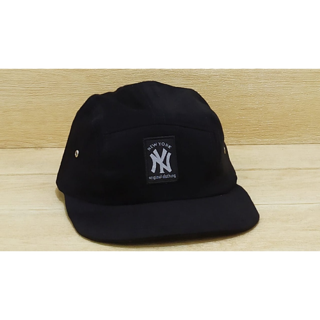 [COD]Topi Snapback Bordir NY Lima Panel/Topi Hip-Hop/Topi Distro Pria