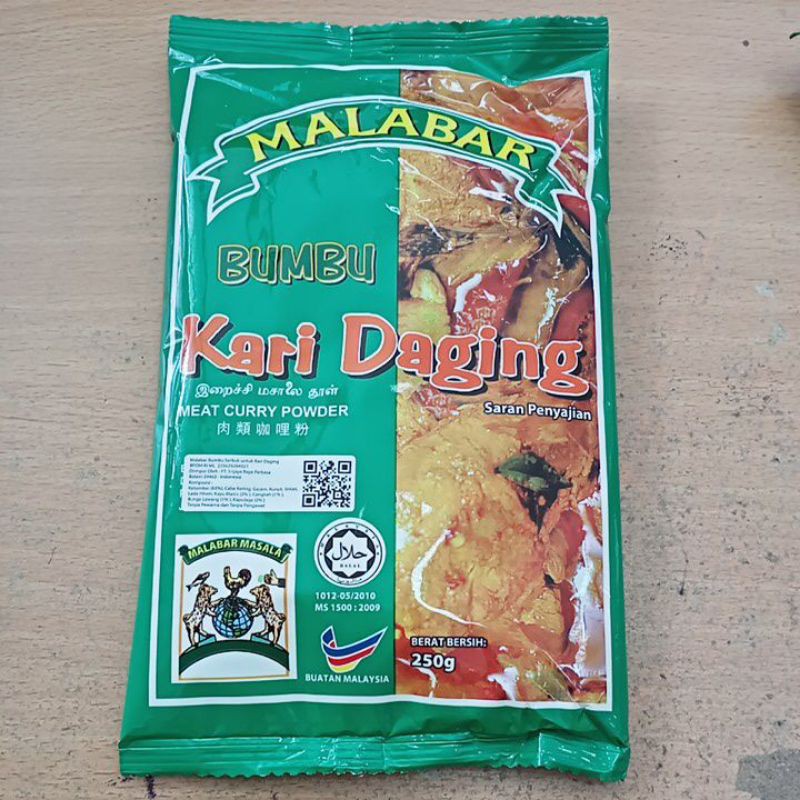 

Malabar Bumbu Kari Daging 250g