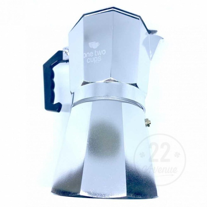 Teko Moka Pot Espresso Coffee Maker Filter 100ml 2 Cups OneTwoCups