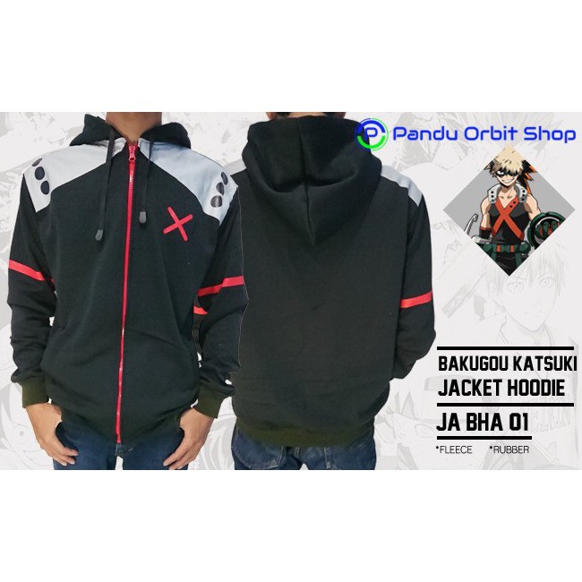 Jaket Bakugou Katsuki Boku No Hero Academia Hoodie - JA BHA 01