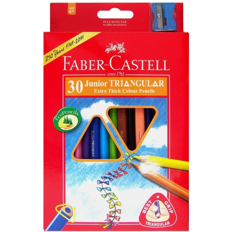 

PENSIL WARNA JUNIOR TRIANGULAR COLOUR 30L FABER CASTEL