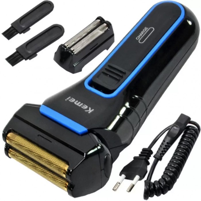 Shaver Electric Kemei KM-2016 Alat Cukuran Kumis Jenggot Cas