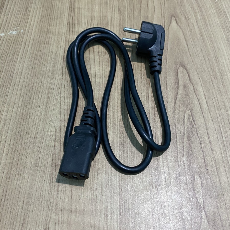 Kabel Power CPU PC Komputer Monitor Ke Listrik Standard 1.5 Meter - 1.5 meter