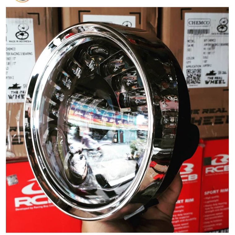 lampu depan tiger revo lampu daymaker