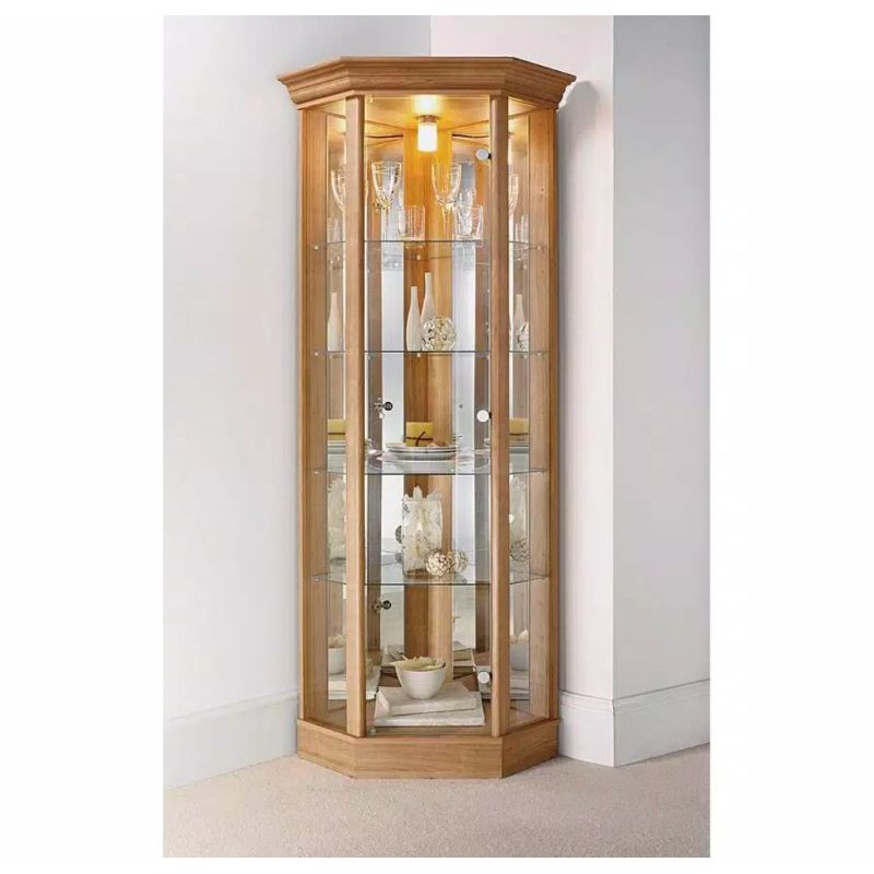 LEMARI HIAS PENTAGON / LEMARI HIAS KACA PENTAGON / LEMARI PENYIMPANAN / LEMARI PAJANGAN PENTAGON