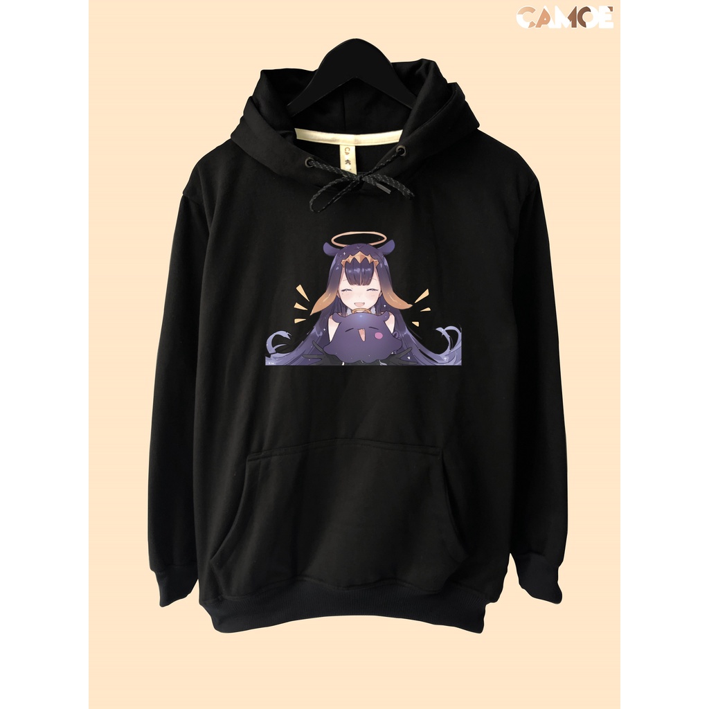Jaket Hoodie Anime Hololive vTuber Ninomae inanis