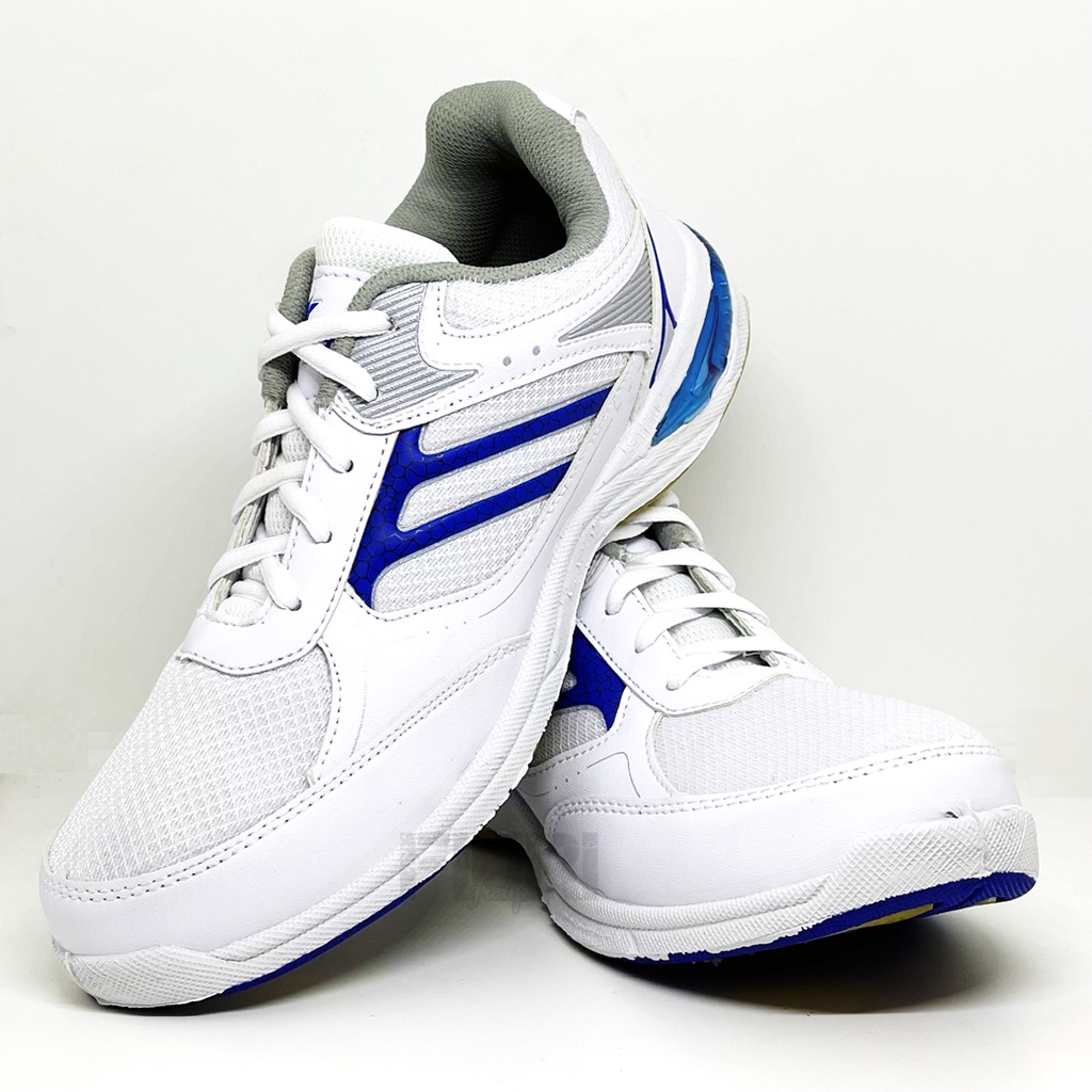 FIURI – Pro ATT Original - WP 5500 PUTIH BIRU 39-43 - Sepatu Kets Pria - Sepatu Sneakers Pria - Sepatu Olahraga Sport  Pria - Sepatu Badminton tekstil - Sepatu Jogging Lari Running Fitness Gym Pria - Sepatu Laki-Laki Cowok - Sepatu Sekolah Bertali