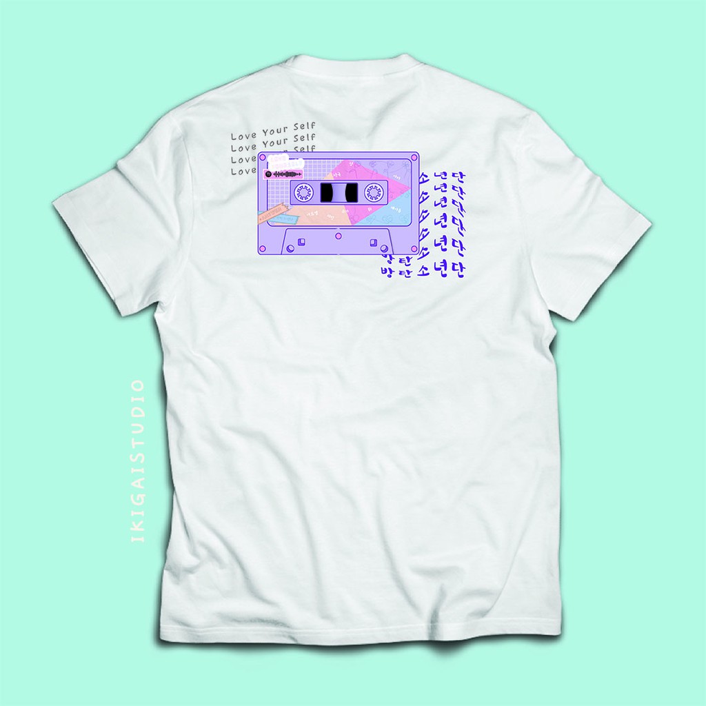 BTS / NCT / WOODZ Cassette Tape Kaos / Tee / T-shirt [ VOL. 1 ]