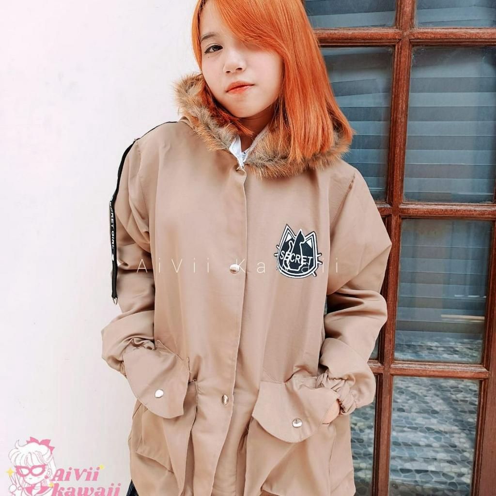 【AiVii】JAKET PARKA KAWAII SECRET NEKO