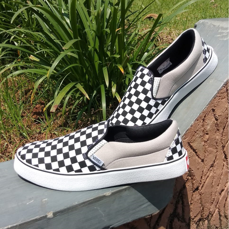 Sepatu Vans Slip On Slipon Checkerboard Catur