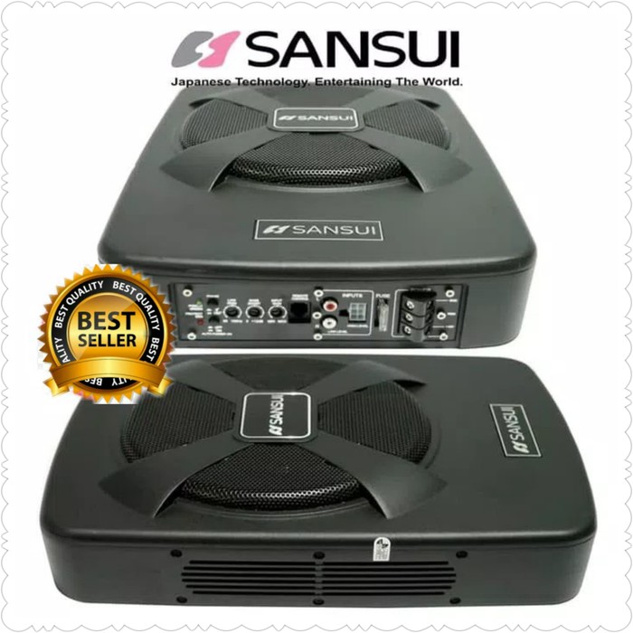 subwoofer slim active sansui sa fa-1100 mobil innova rush yaris