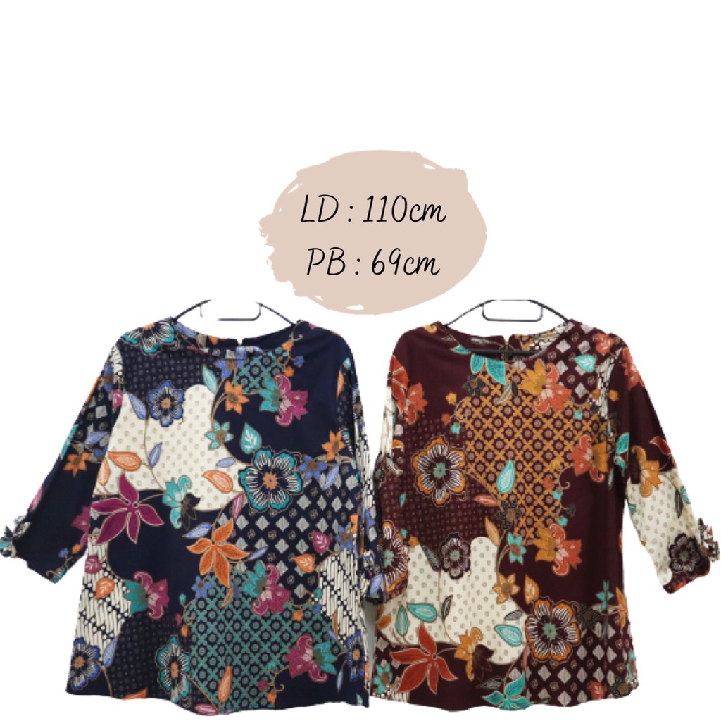 BATIK JUMBO | ATASAN BATIK | BATIK MODERN WANITA