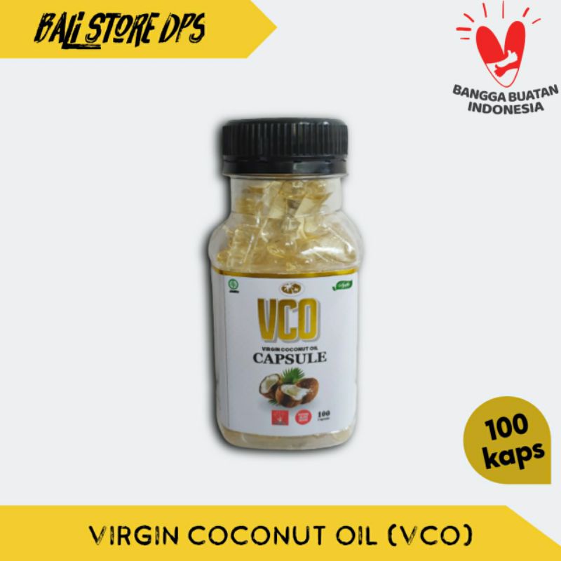 

100 KAPSUL VCO VIRGIN COCONUT OIL BPOM DENPASAR BALI