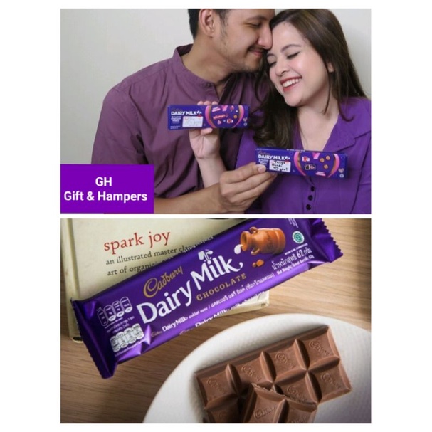 

Coklat Cadbury 62gr Dairy Milk Limited Edition Kado Valentine Gift Set