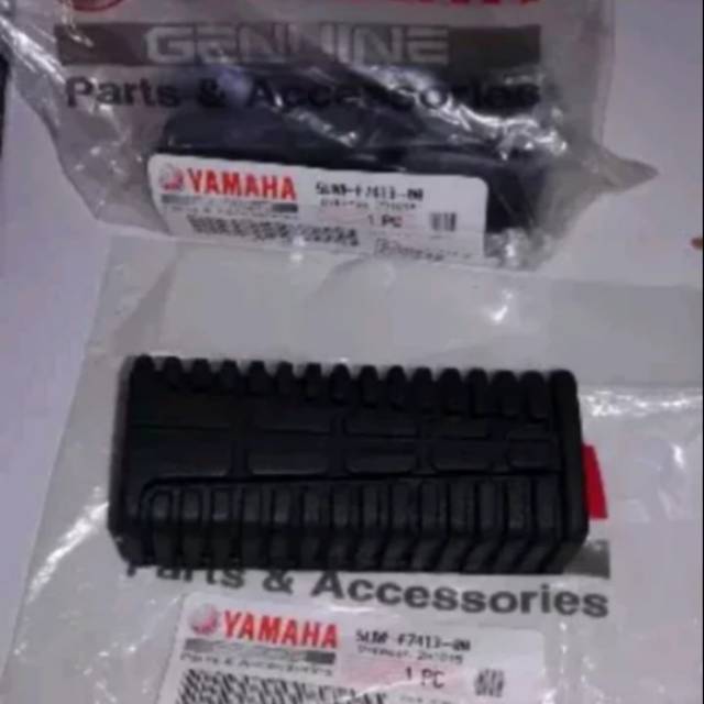 KARET BARSTEP DEPAN KARET BESI STEP DEPAN YAMAHA RX KING JUPITER Z NEW ORIGINAL
