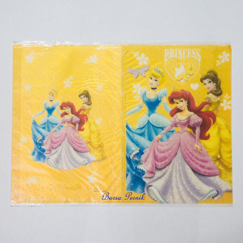 

Map Clear Holder Princess Ukuran Folio isi 20 Pocket