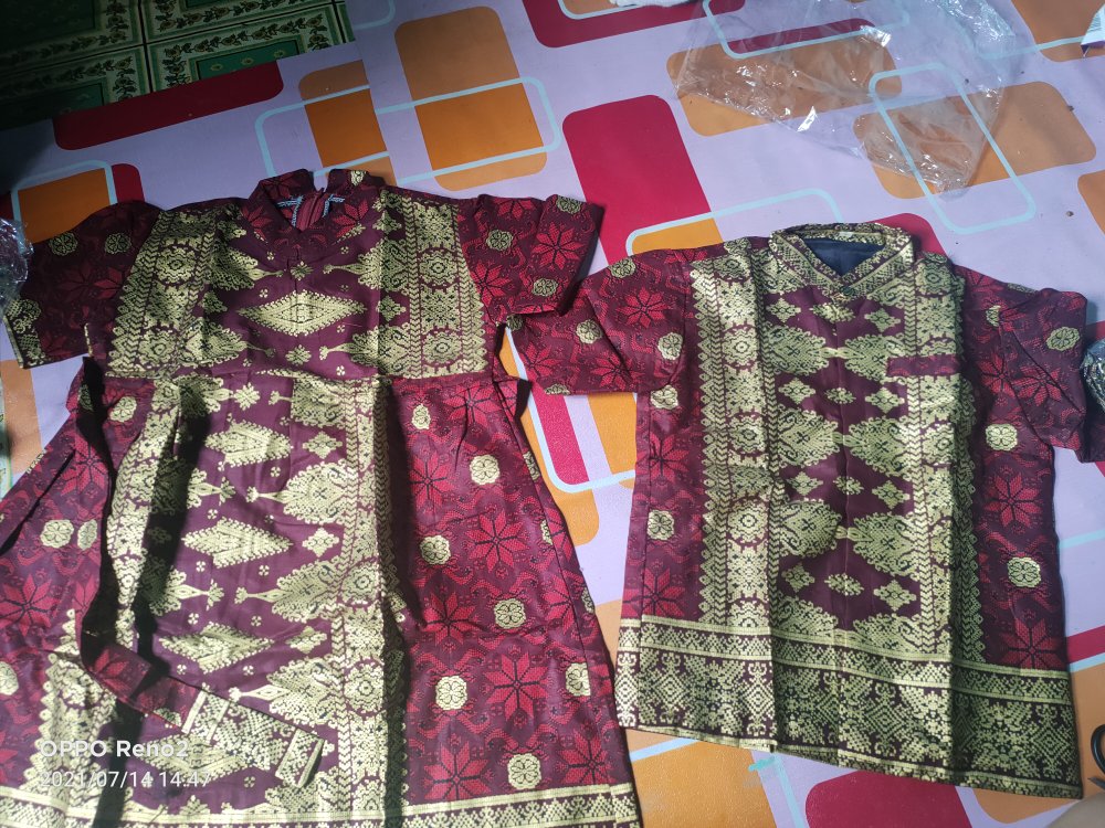 Order Khusus Link Anak Motif Batik Songket Bisa Request