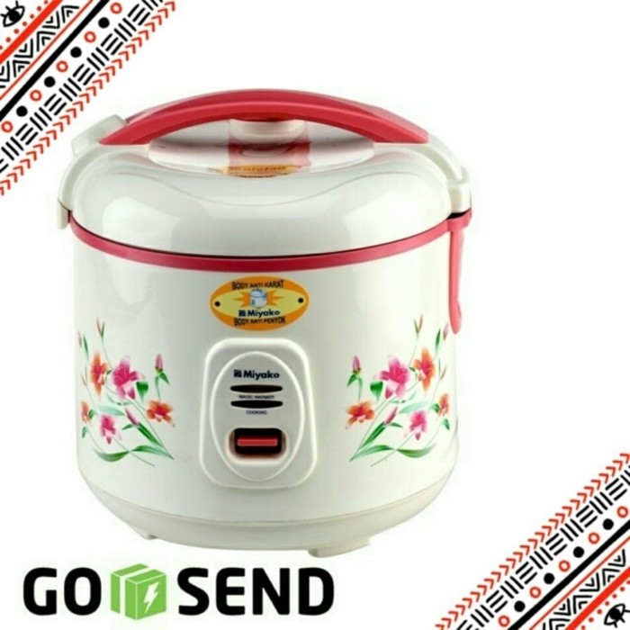 Magic Com Miyako MCM-507 3in1. 1.8 liter. Baru & Bergaransi Resmi - Merah Muda