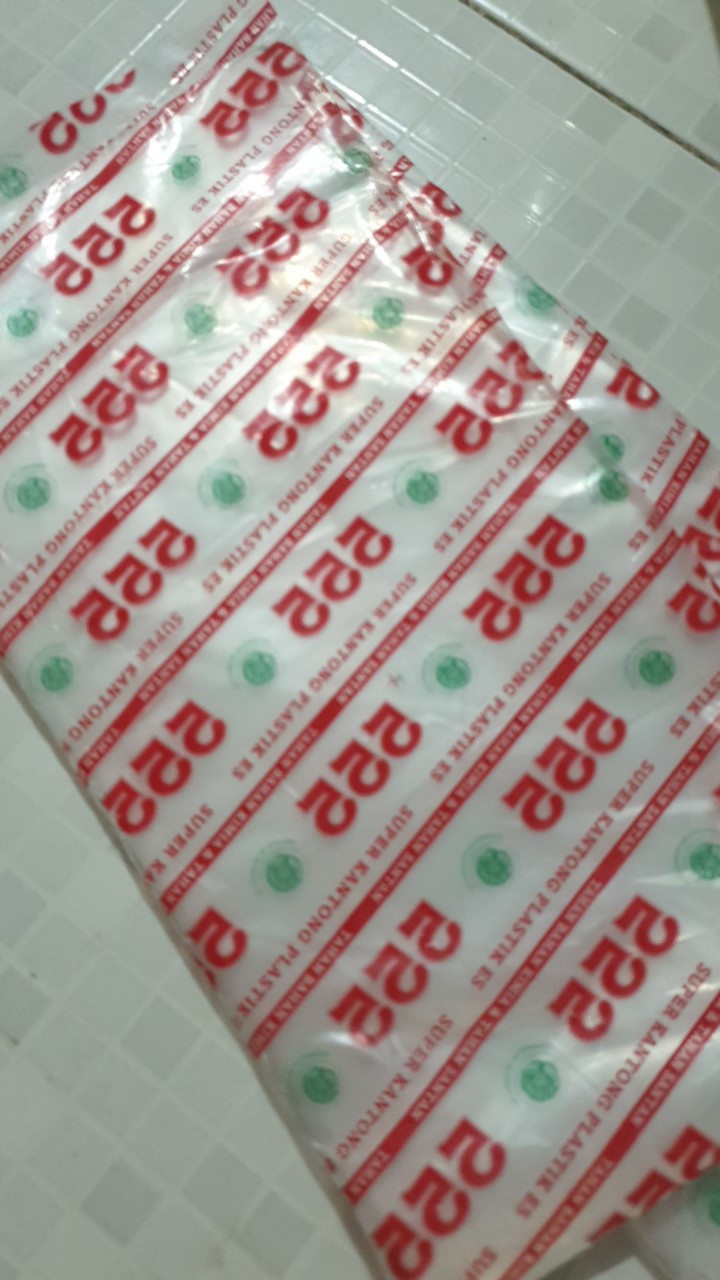 Plastik Gula / Plastik Air /plastik Pe 15x30 (kiloan)