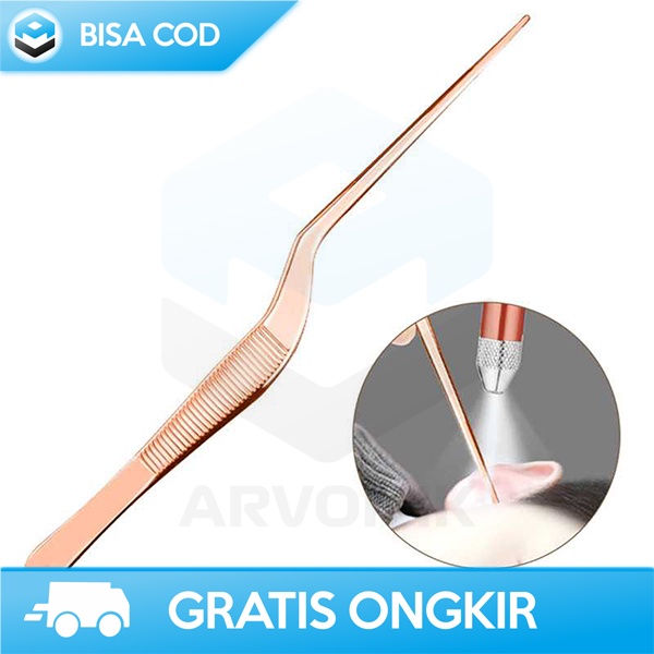 ALAT PEMBERSIH KOTORAN KUPING TELINGA STAINLESS Biutte.co PORTABEL ORI