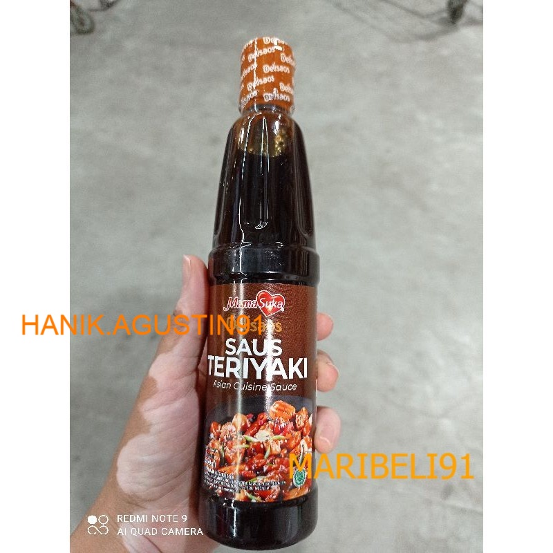 

Mama Suka Delisaos Saus Teriyaki MamaSuka 260ml Maribeli91