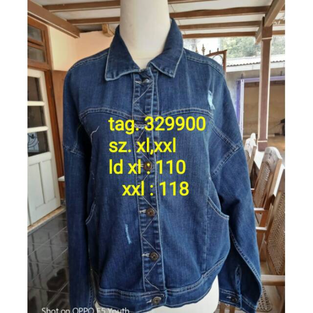 Jaket Wanita Jeans Nevada Original
