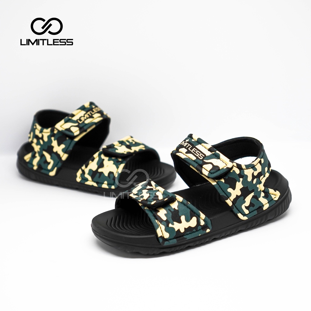 Sepatu Sandal Anak Laki Laki Motif Army Captainn Ameriika Sendal Gunung Anak Cowok Slip On Sandal Balita