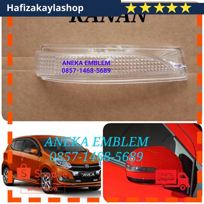 Part mobil original - mika sein spion agya - mika lampu spion agya - kanan zn 334