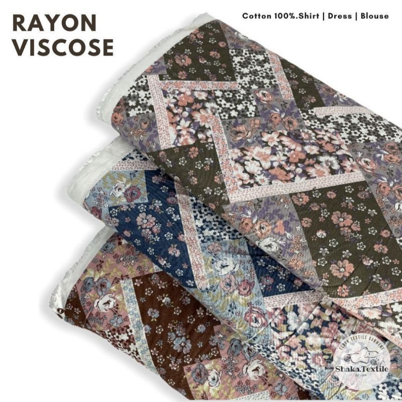 KAIN KATUN RAYON VISCOSE PREMIUM IMPORT