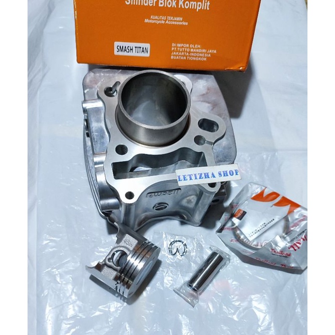 BLOK SEHER SMASH TITAN CYLINDER BLOK KOMPLIT SUZUKI SMASH TITAN&SMASH LAMA