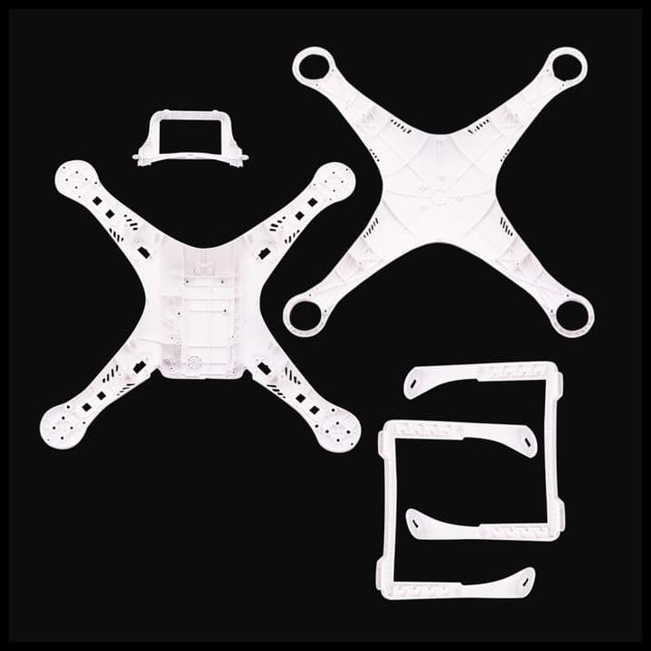 DISKON BODY SHELL WARNA PUTIH UNTUK PERBAIKAN DRONE DJI PHANTOM 3 TERLARIS