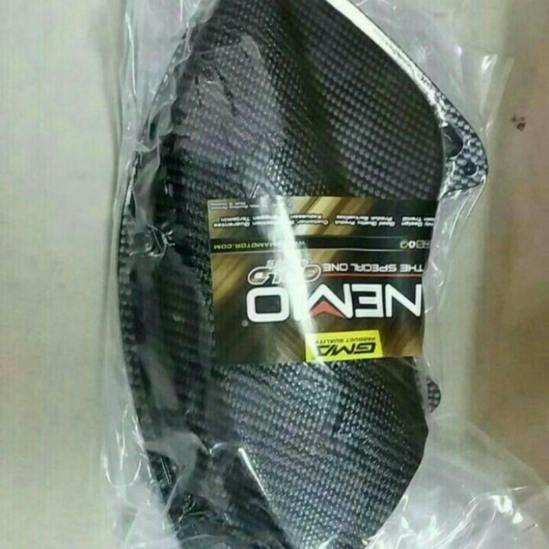 COVER FILTER HAWA CARBON NMAX NEMO /TUTUP SARINGAN UDARA KARBON NMAX