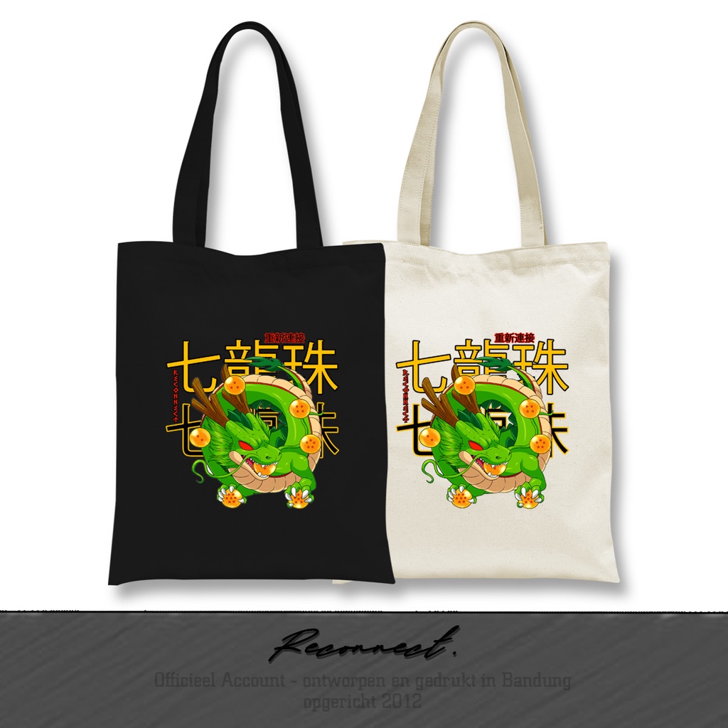 Reconnect ToteBag Anime Shenlong Dragon Ball - Gratis Tambah Nama