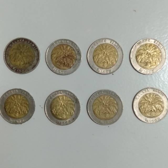 Uang Koin 1000 kelapa sawit