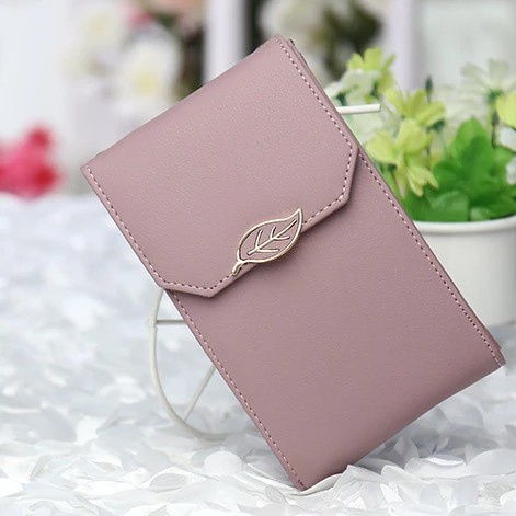 Charyatink - Dompet hp dan uang wanita terbaru kekinian Korea style bahan kulit sintetis premium bisa di jadikan selempang