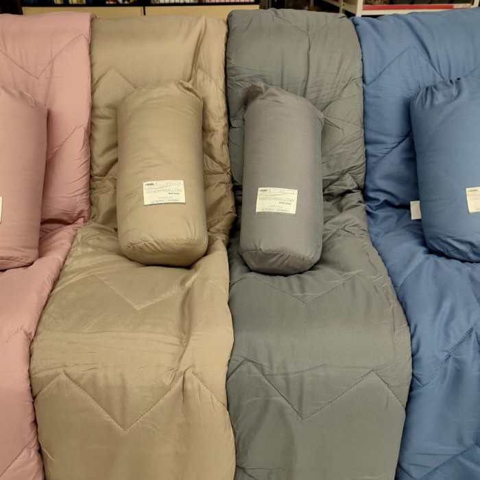 INFORMA SELIMUT MARSHMALLOW BED COVER HALUS UK 150x200 CM - INFIBLUE