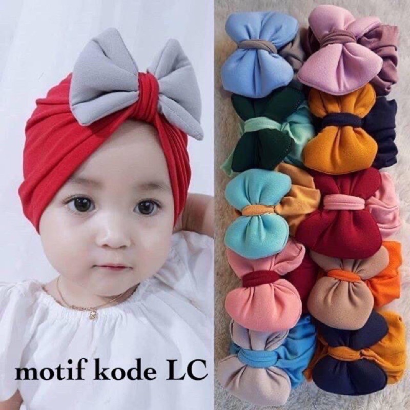 TURBAN ANAK KODE LC / CIPUT BAYI / GROSIR/ECER