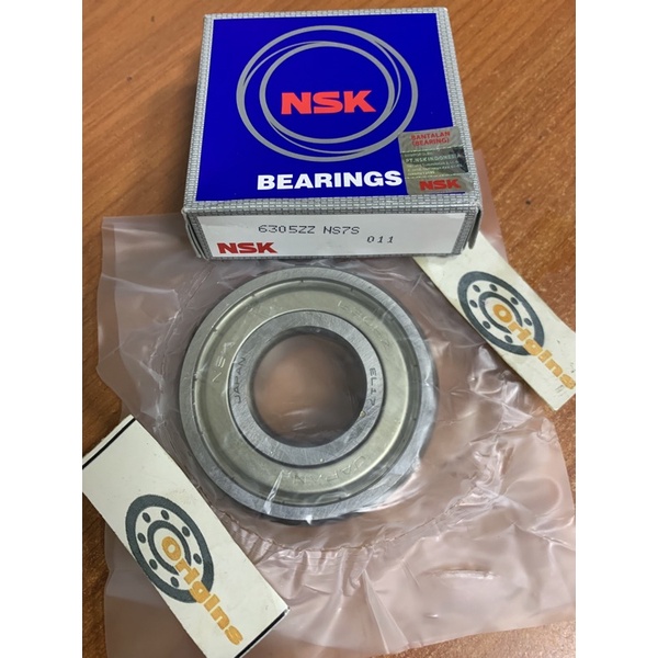 BEARING 6305 ZZ NSK ORIGINAL JAPAN JAPAN 6305ZZ