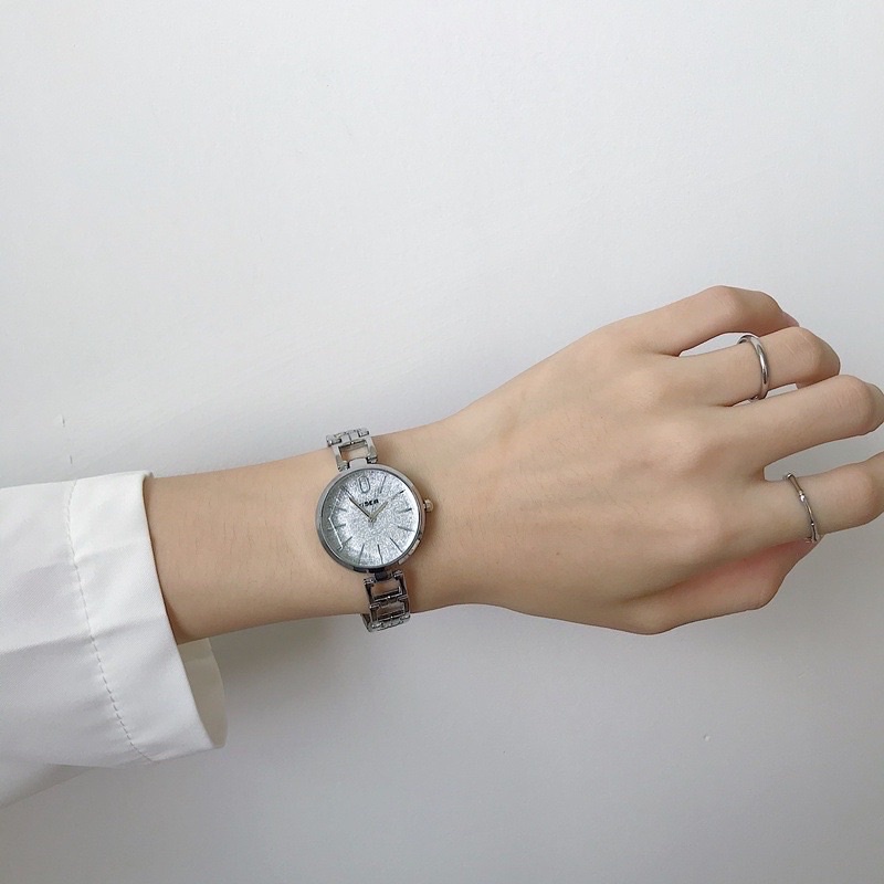 Jam Tangan Wanita Rantai Terbaru RJ828 Classic Minimalist Korean Version Trend Collar Student