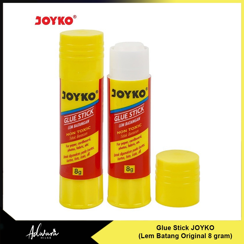 Glue Stick Joyko Ukuran Kecil 8 gram / Lem Kertas Batangan Putar 8 Gram Type GS-09